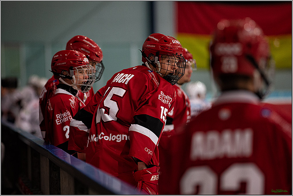 U20- DNL; Koelner Junghaie- Eisbaeren Juniors Berlin; Koeln, 27.03.2022
